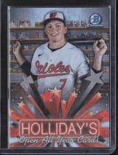 2025 Bowman Hobby Stars Jackson Holliday #HS-2 card