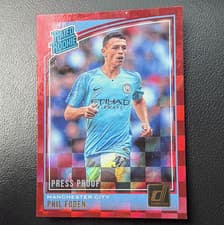Phil Foden 2018 Panini Donruss card