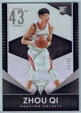 Zhou Qi 2017 Panini Chronicles card