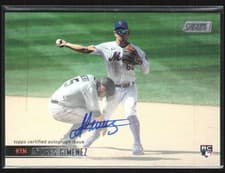 2021 Stadium Club Autographs Andres Gimenez Auto #SCBA-AGI