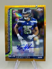 2025 Topps Chrome Retail Rookie Autographs Tory Horton #RRA-TOH card