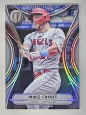 2025 Topps Tribute Base Set Mike Trout #19 card
