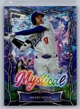Shohei Ohtani 2025 Topps Update Mystical card
