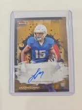2024 Finest Framed White Ladd McConkey #FW-16 card