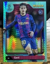 Gavi 2021 Topps Merlin Chrome UEFA card