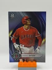 Shohei Ohtani 2022 Bowman Platinum card