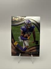 Justin Jefferson 2020 Panini Select card
