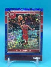 2024-25 Hoops Base Set Coby White #43 card