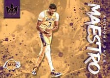 2019 Panini Court Kings Maestros Anthony Davis #24