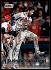 Dansby Swanson 2019 Stadium Club card