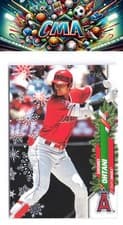 Shohei Ohtani 2020 Topps Holiday card