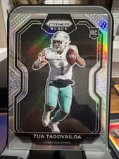 Tua Tagovailoa 2020 Panini Chronicles Prizm Black card
