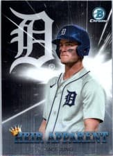 Jace Jung 2022 Bowman Draft Heir Apparent card