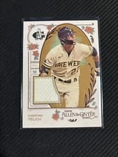 Christian Yelich (Milwaukee Brewers) 2024 Topps Allen & Ginter Allen & Ginter Relics B card