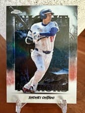 Shohei Ohtani 2025 Topps Chrome Update Night Terrors card