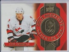 2025-26 Tim Hortons Team Canada Olympic Hockey Gold Medalists Steve Yzerman #GM-1 card