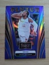 2024-25 Panini Select Clutch Jalen Brunson #20 card