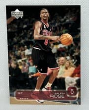 Jalen Rose 2002-03 Upper Deck Base Set card