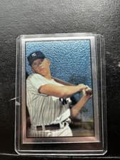 1952 Topps Reprint 1996 Topps Mantle Finest card