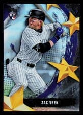 Zac Veen 2025 Topps Update Stars of MLB card