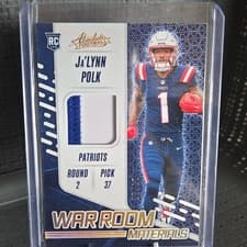 Ja'Lynn Polk 2024 Panini Absolute War Room Materials card