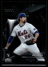 2026 Topps Chrome Black Base Set Nolan McLean #65 card