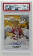 Kevin Huerter 2025-26 Topps Chrome Sapphire Sky-Write Signatures card