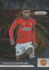 Marcus Rashford 2023 Panini Prizm Premier League Fractal card