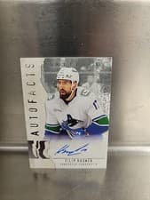 2025-26 Upper Deck Artifacts Autofacts Filip Hronek #AF-FH card