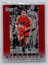 Scottie Barnes 2021 Panini Select Rookie Revolution card