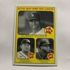 Nelson Cruz / Miguel Cabrera / Albert Pujols