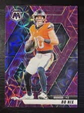Bo Nix 2025 Panini Mosaic card