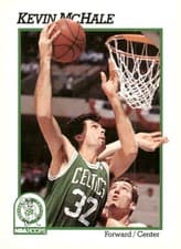 Kevin McHale 1991-92 Hoops Base Set card