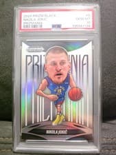 Nikola Jokic 2024-25 Panini Prizm Black Prizmania card