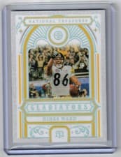 2025 Panini National Treasures Gladiators Hines Ward #25 card