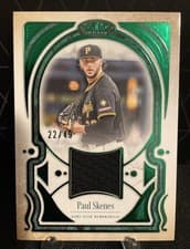 2026 Topps Tier One Tier One Talent Relics Paul Skenes #T1TR-PS