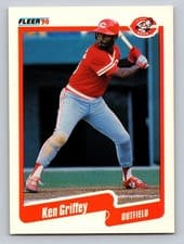 Ken Griffey 1990 Fleer card