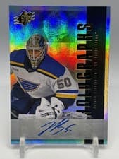 2024-25 SPx Holographs Jordan Binnington #HOLO-JB card