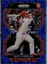 Matt Vierling 2022 Panini Prizm card