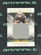 2025 Panini Origins Future Fabrics Ashton Jeanty RELIC #7 card
