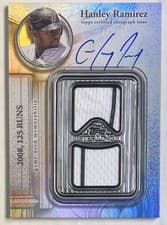 2025 Topps Sterling Swings Autographed Relics Hanley Ramirez #SWA-HR card