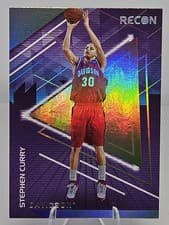 Stephen Curry 2022 Panini Chronicles Draft Picks Recon card