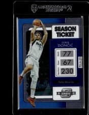 Luka Doncic 2021 Panini Contenders Optic card
