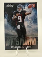 2024 Panini Absolute By Storm Michael Penix Jr. #BS-MPJ card