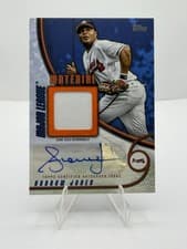 2025 Topps Update Major League Material Autographs Andruw Jones #MMAU-AJ card