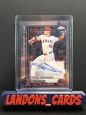 2025 Topps Chrome Update Rookie Debut Autographs Samuel Aldegheri #CRDA-SA card