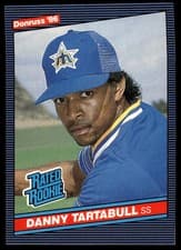 1986 Donruss Danny Tartabull #38