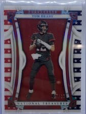 Tom Brady 2022 Panini National Treasures card