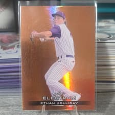 2024 Leaf Electrum Baseball Base Set Ethan Holliday #23 card