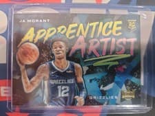 Ja Morant 2019 Panini Court Kings Apprentice Artists card